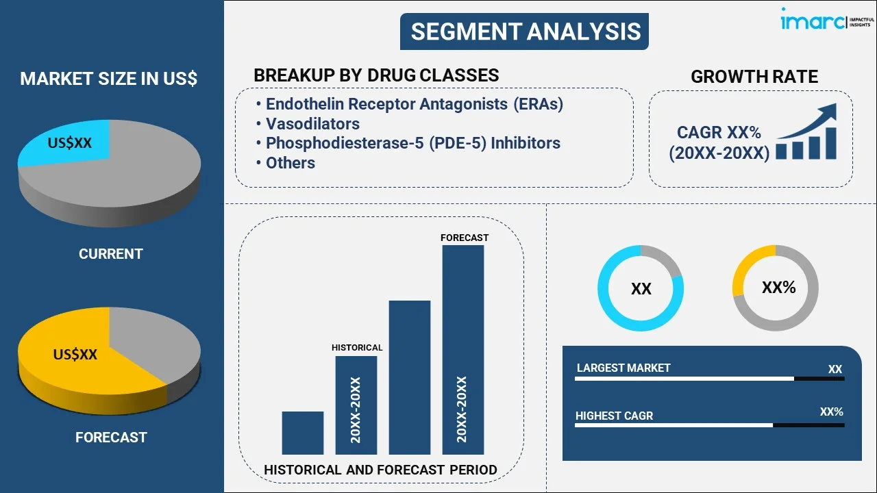Pulmonary Arterial Hypertension (PAH) Drugs Market by Drug Class