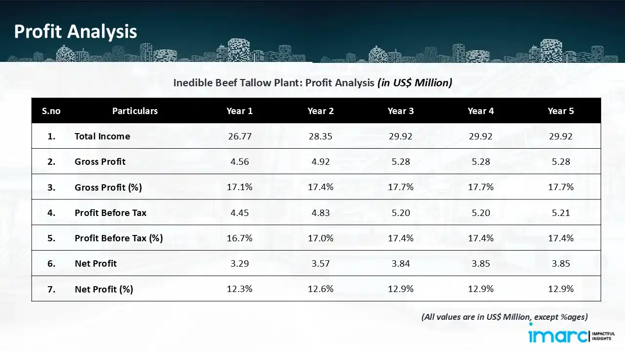 Profitability Analysis Year on Year Basis