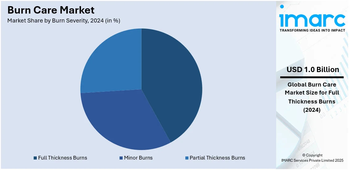 Burn Care Market By Burn Severity