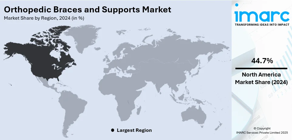 Orthopedic Braces and Supports Market By Region