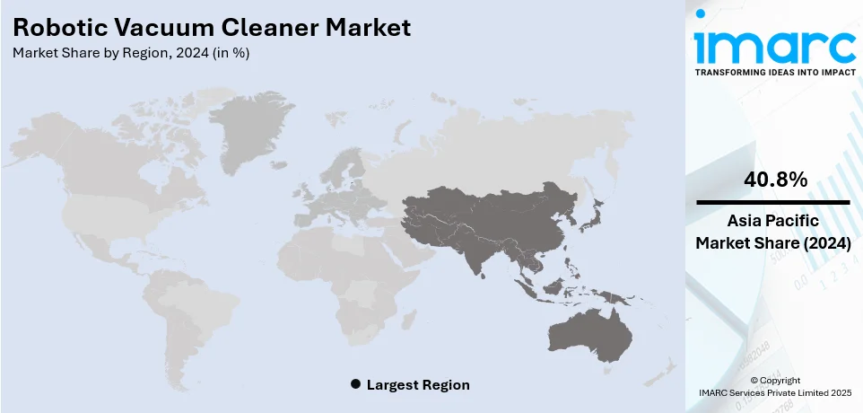 Robotic Vacuum Cleaner Market By Region