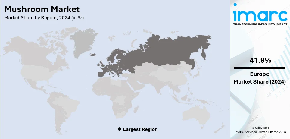 Mushroom Market By Region