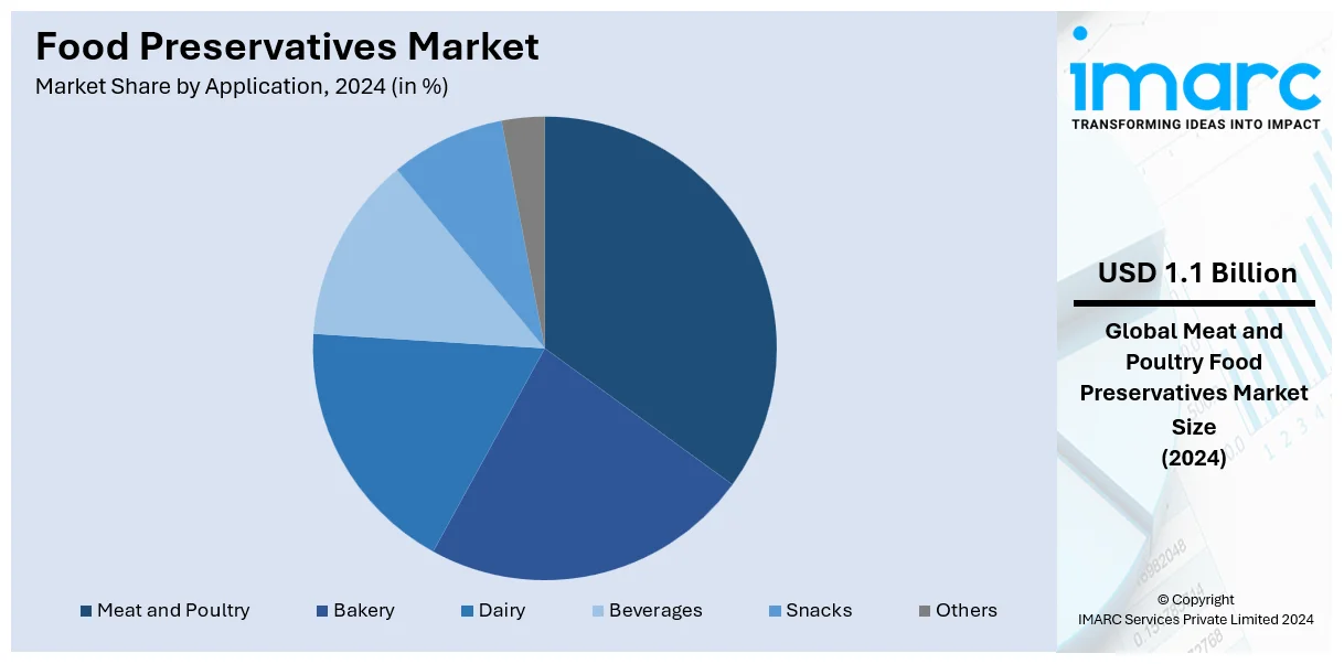 Global Food Preservatives Market By Application