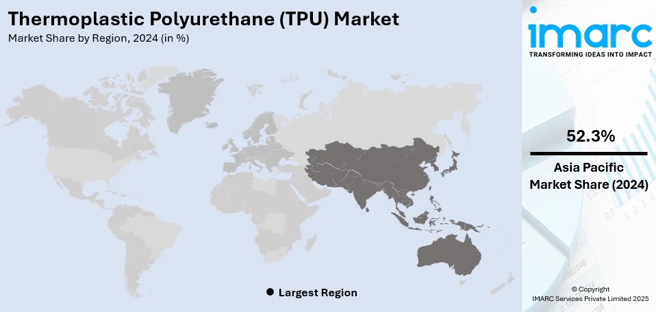 Thermoplastic Polyurethane (TPU) Market By Region